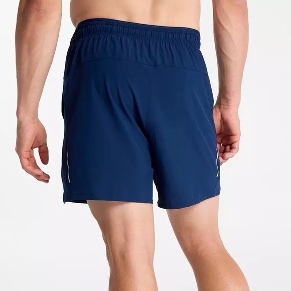 DSG Men's 5" 2-in-1 Stride Shorts Size Small University Navy NEW Built-in-Brief - Picture 3 of 16